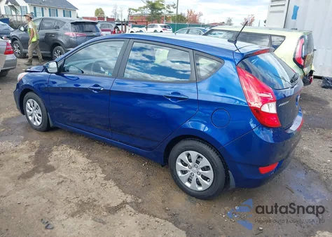 2015 Hyundai Accent Gs from USA, damaged, VIN KMHCT5AEXFU212459
